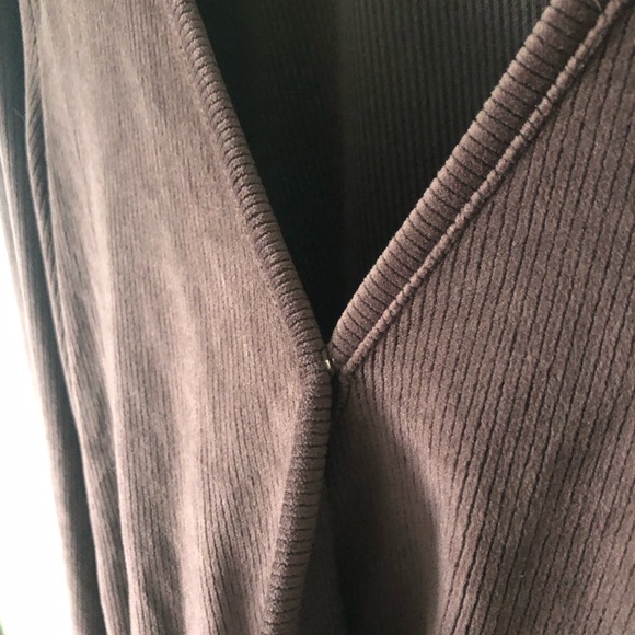 Madewell Velour Peblum Top - Picture 5 of 7